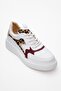 Aere White Patterned Women's Sports Shoes - 3