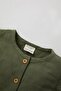 Baby Girl Short Sleeve Linen Look Basic Solid Dress Z7402A224Sm - 2