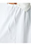 Tie-detail cotton a form maxi skirt. - 5