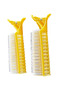2-Piece Curler with Velcro Clip Buckle/Adhesive Hair Curler - 2