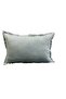 2 Pieces Satin Pillowcase 50X70 with Hidden Zipper Green - 2