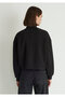 Black Sweatshirt - 1S10172-900 Model - 3