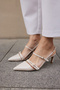 Aspas Women Beige Rugan Sandals with Heel - 2