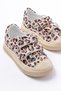 Girl's Orthopedic Leopard Patterned Velcro Sports Shoes