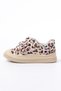 Girl's Orthopedic Leopard Patterned Velcro Sports Shoes - 4