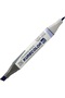 Kurecolor Kc-3000N Twin Ws Double Sided Graphic Marker Pen Peacock Blue 339 - 2
