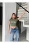 Trendy Washed Crop Body - 8