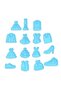 Princess in 15 Different Dresses Costume Shoes Cookie Mold