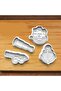 Pirate Ship Ball Telescope Anchor Cookie Mold And Sugar Dough Mold