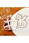 Baby Baby Dragon Cookie Mold - Sugar Dough and Play Dough Mold