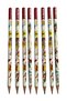 Super Heroes Girl Round Pencil 8 Pcs 1 Pack Fatih Lead Pencil Hb Black Lead Pencil