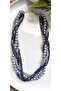 Pearl Knitted Sand Beads Design Necklace - 4