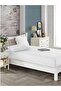 Uykulife Single Plain White Bed Sheet Set - 2