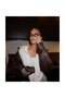 يمكن تغيير نظارات Miux Brown البيضاوية ذات الإطار الأزرق للحماية من الضوء والنظارات البصرية المتوافقة - 2