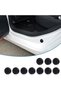 10 Pieces Plastic Anti-Smashing Door Sound Absorption Apparatus for Vehicle with Impact Reducing Feature