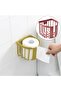Self Adhesive Toilet Paper Holder, Napkin Holder Waterproof Multifunctional Organizer Shelf - 3
