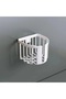 Self Adhesive Toilet Roll Holder, Napkin Holder Flower Pot Waterproof Multifunctional Organizer Shelf - 8