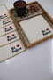 6 Pieces Bi'Kahve Presentation Napkin Coffee Side Cocktail Napkin - 5