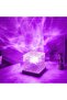 USB Rechargeable Crystal Cube LED Night Light, Touch Control Bedside Desk Lamp - 3