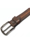 Genuine Leather Belt Men - Semi-Casual Men's Belts - Black & Brown Men’s Leather Belt for Men - 3