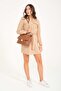 Women's Chain Faux Leather Quilted Strap Bag - 3