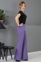 Spanish Flared Trousers-Lilac - 5003100 - 2