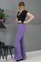 Spanish Flared Trousers-Lilac - 5003100 - 3