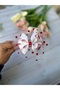 Polka Dot Tulle Detailed Ataturk Patterned Ribbon Crown - 2