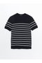 Zero Roba Collar Short Sleeve Striped Men's Knitwear Sweater from Uzg Store for Style Enthusiasts - 6