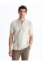Lcw Vision Polo Neck Short Sleeve Striped Pique Men's T-Shirt