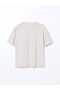 Ozmarka New Season Crew Neck Paris Printed Oversize Women's T-Shirt - 6