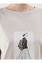 LCWAIKIKI Classic Crew Neck Printed Women's T-Shirt - 3