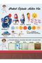 Planets and Space Adventure Sticker Set Kids Baby Room Space and Planets 100X60 cm - 2