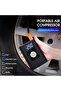 Portable Tire Inflator 150PSI, Electric Air Compressor with Pressure Gauge & LED Light - 6