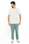 Essential Regular Fit Cotton Blend Logo Polo Shirt - 4