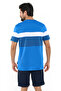 Blue Men's T-Shirt Kr4514 - 3