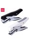 E0224 No.10 Mini Stapler, 15-Sheet Capacity Desktop Stapler, Compatible with No.10 Staples, Compact Metal Stapler, Assorted Colors (1 Piece, Random Color)