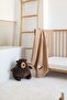 100% Organic Cotton 4 Layer Muslin Baby Blanket - 100x100cm Cat Embroidered Muslin Blanket Cover - 3
