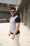 New Season Men's Polo Neck Zipper Detailed T-Shirt - 6