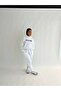 Ellore Australia Tracksuit Set Sweatshirt Jogger - White Printed Oversize Hoodie - 5