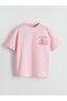 Crew Neck Girl's T-Shirt