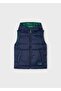 Double-Faced Boy's Puffer Vest with Hood_Mnvs4347 - 4