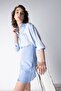 Regular Fit Basic Long Sleeve Satin Shirt Z2989az23sp - 3