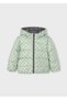 Double Sided Shiny Girl's Coat - 4