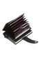Men's Accordion Mechanism Card Holder and Wallet - Black - 4