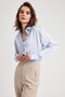 Regular Fit Basic Long Sleeve Satin Shirt Z2989az23sp - 5