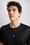 Slim Fit Crew Neck, Printed Athlete Short Sleeve T-Shirt X6142Az23Sp - 8