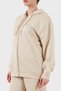 100% Cotton Relaxed Fit Hooded Zipper Sweat Sweat Xw 000318   Af12217 U1095