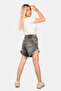 Women's Shorts Black Effect Siy-Effect - 2