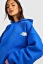 طقم بدلة رياضية من Sax Blue Dsgn Studio - مقاس كبير مطبوع بغطاء للرأس - 2